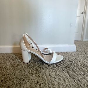 White Dream Pairs Heels - Size 7
